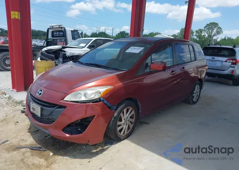 2012 Mazda Mazda5 Sport from USA, damaged, VIN JM1CW2BL4C0119625